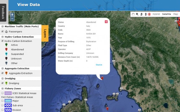 Marine and maritime mapping using Google Map layers, MapServer and Open Layers