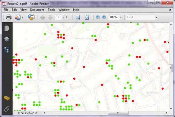 Mapping binary responses 