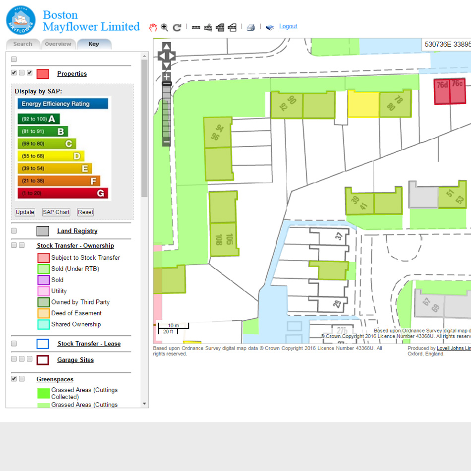  GIS for Housing Management assetvu gi Perspective
