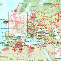 Custom Maps - Oil & Gas Pipeline Map