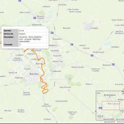 Online Bus Map for Milton Keynes Council case study image 2