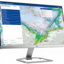 Digital visualization of marine data using the EMODnet Map Viewer on a computer monitor.